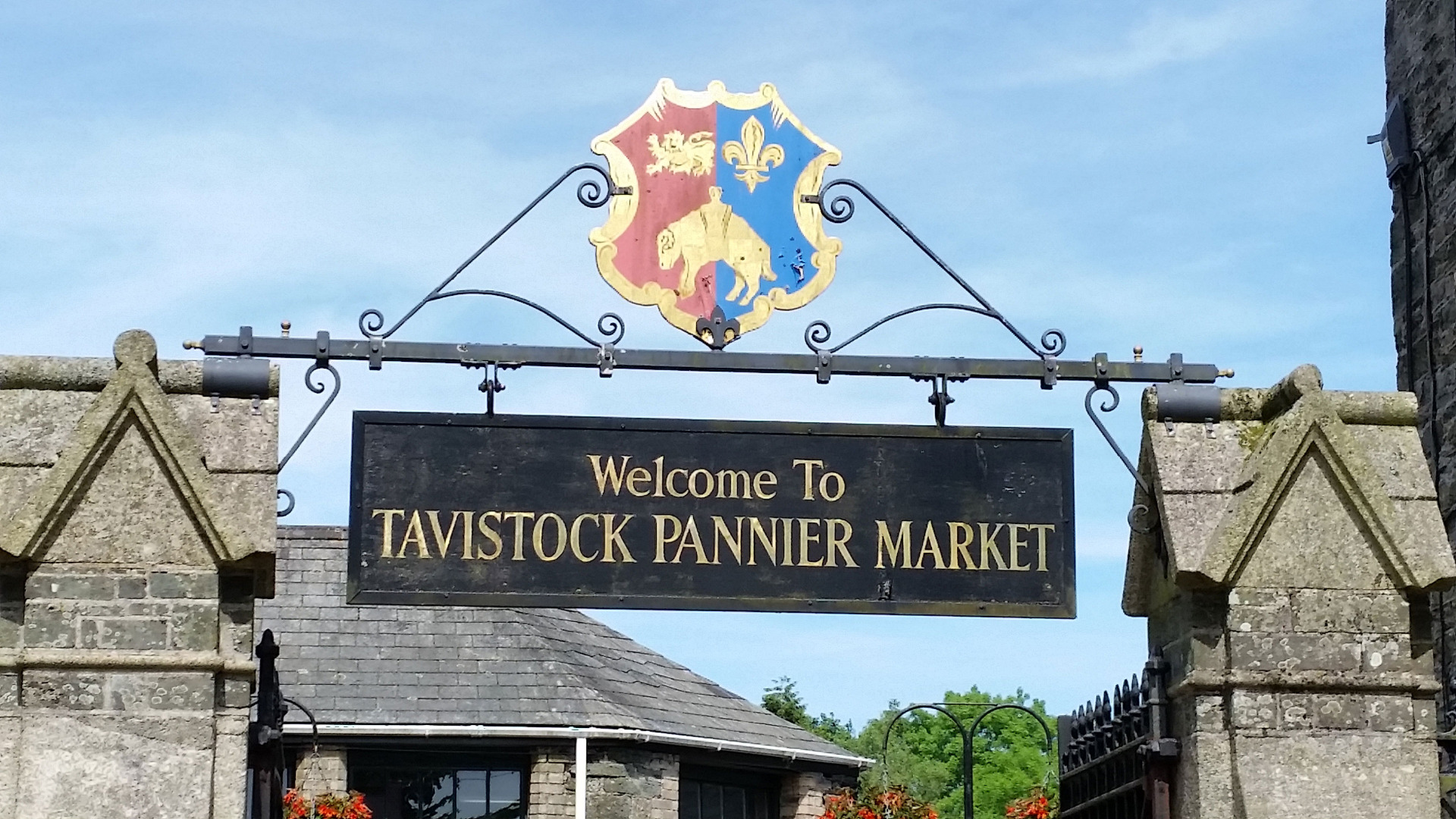 Tavistock Market Sign